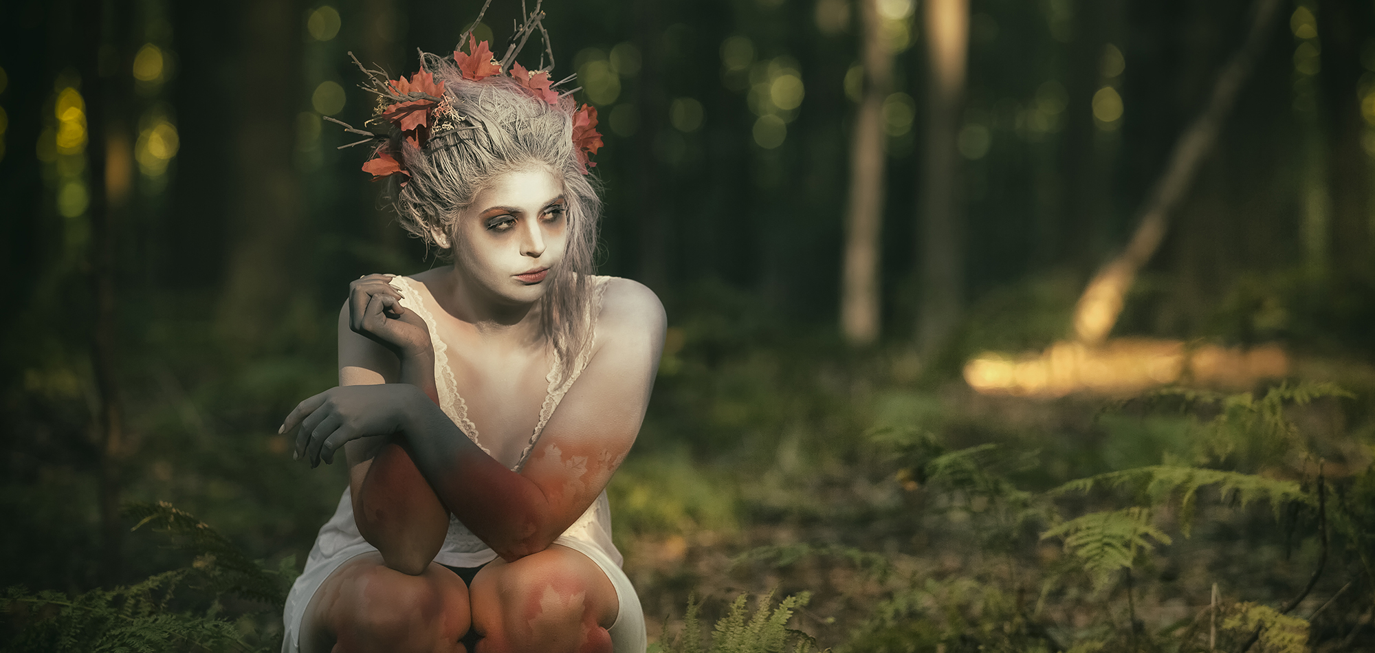 Portrait - MakeUp Raven Tatiana - Model Marie Heintzen -